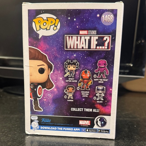 Funko Pop What If Captain Carter Figure - Picture 2 of 3